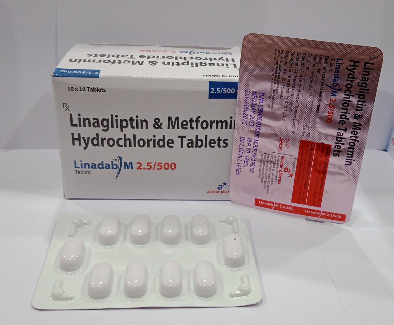 Linagliptin And Metformin Hydrochloride tablet 